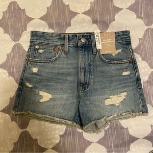 Madewell relaxed denim shorts